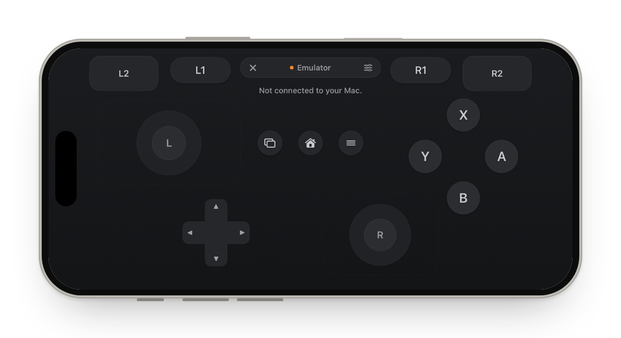 The Nintendo layout in Game: A on the right and B at the bottom